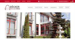 Desktop Screenshot of boecker-gmbh.de